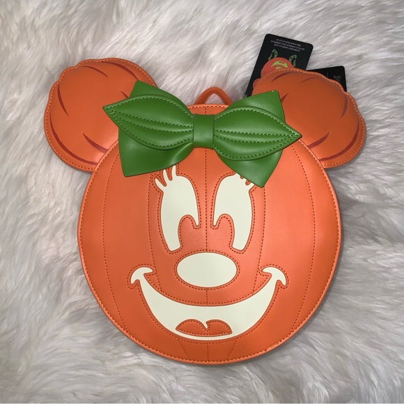 Loungefly Handbags - Loungefly Disney Minnie Mouse Pumpkin Backpack